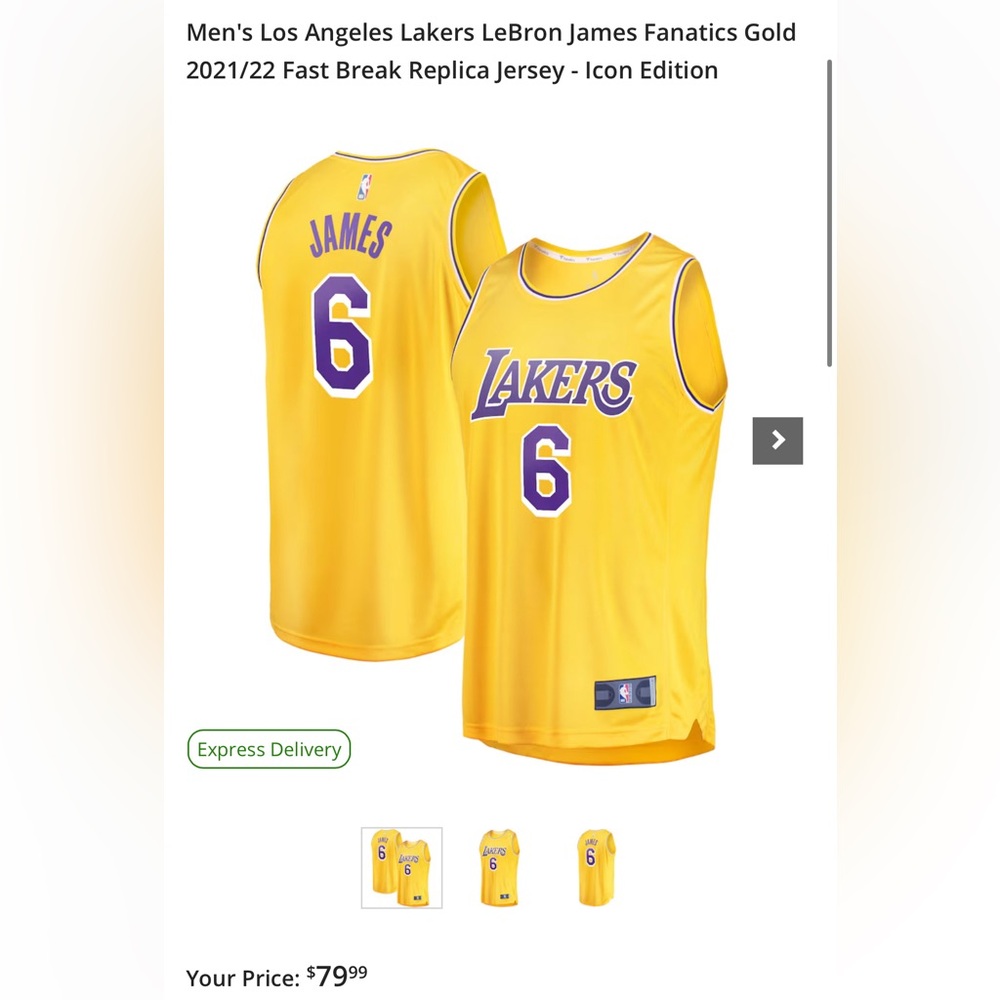 Lakers jersey